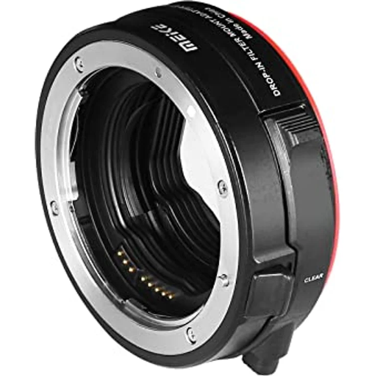 Meike MK-EFTR-C Drop-in Filter Mount Adapter Für Canon EF auf EOSR mit variablem ND-Filter und UV-Filter für EOS R R5 R6 RP R5C C70 Kameras – Bild 4