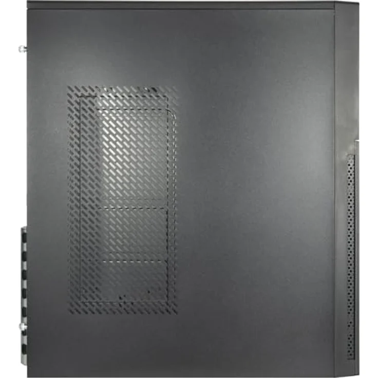 Inter-Tech Midi Tower IT-2815 Linear, PC-Gehäuse mit Mainboards bis ATX, schraubbaren Slotblechen und 2x USB 3.2 Gen 1 – Bild 4