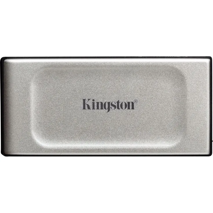Kingston XS2000, Externe SSD mit 2 TB, USB 3.2 Gen 2x2, Silber, IP55 wasser- und staubresistent