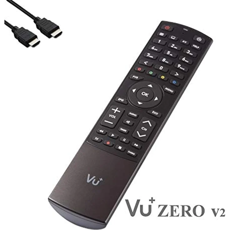 VU+ Zero HW Version 2, DVB-S2 Full-HD Sat Tuner E2 Linux Receiver mit Aufnahmefunktion, YouTube, Media Player, inklusive HDMI-Kabel & 300 Mbits WiFi Stick, weiß – Bild 4