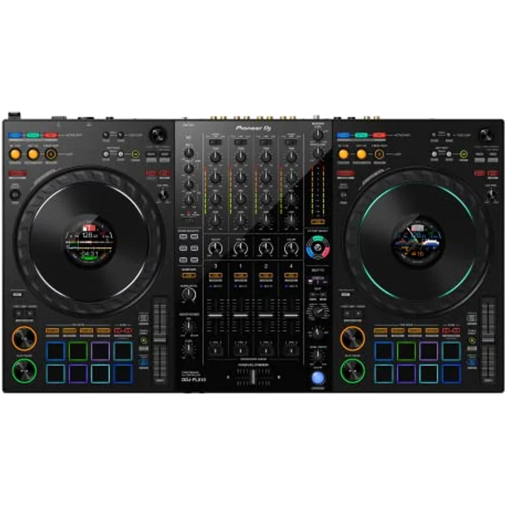 Pioneer DJ DDJ-FLX10, 4-Kanal DJ-Controller mit Track Separation-Technologie und DMX-Ausgang für rekordbox und Serato DJ Pro – Bild 1
