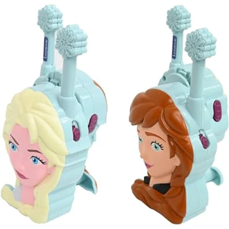 Lexibook 3D-Eisreich-Radios, Kinder-Walkie-Talkie mit 0,5 km Reichweite, braun, blau und gelb – Bild 7