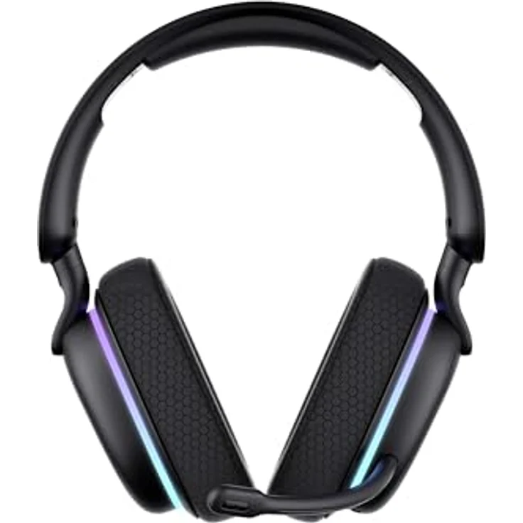 Havit Fuxi-H7, Gaming Headset in Schwarz mit 40mm Lautsprechern, 28 ms Latenz, 18 Stunden Akkulaufzeit und 5 Verbindungsmöglichkeiten (Kabelgebunden, Kabellos) – Bild 2