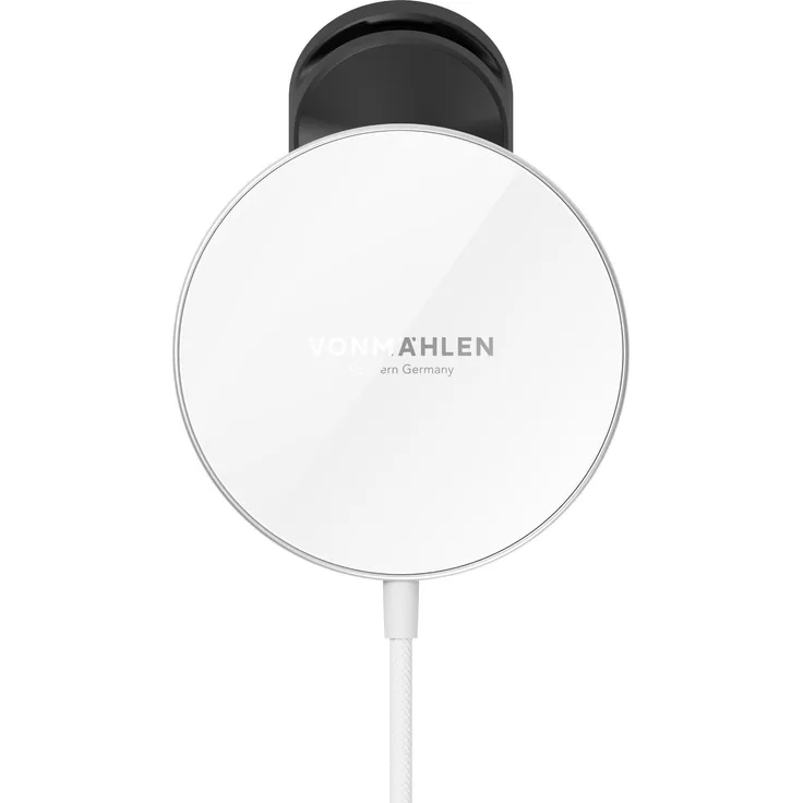 Vonmählen Wireless Charging Pad Aura Car, magnetisches 15 W Wireless Charger für Auto, Weiss