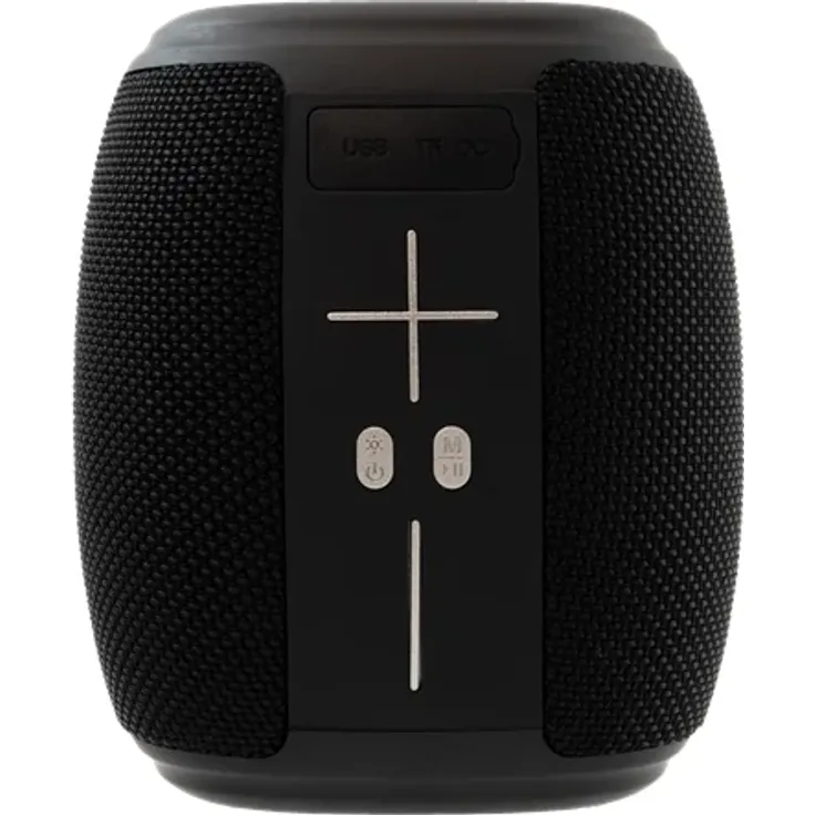 White Shark DHAK Bluetooth Speaker, tragbarer Lautsprecher mit 5 W RMS Leistung, 1200 mAh Akku und kabelloser Bluetooth-Konnektivität, schwarz