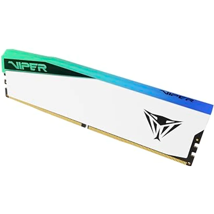 Patriot Viper Elite 5, 32GB DDR5 RAM 6000MT/s CL30 UDIMM, RGB mit weißem Hitzeschild – Bild 2