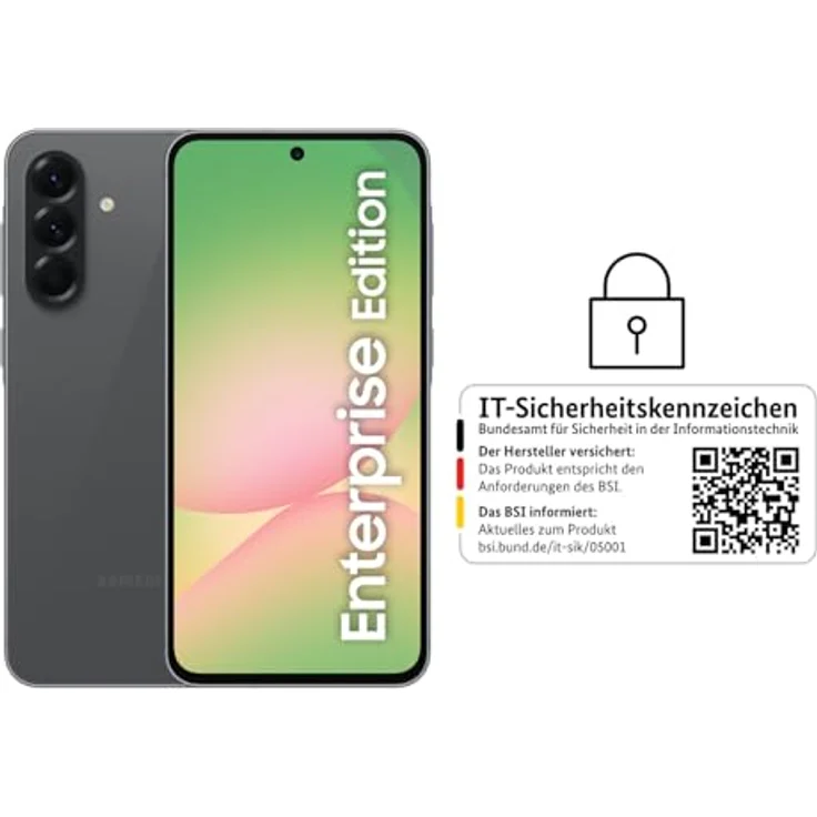 Samsung Galaxy A56 5G 128 GB Enterprise (Graphite) - 50 MP Kamera, Circle to Search, Objektradierer – Bild 3