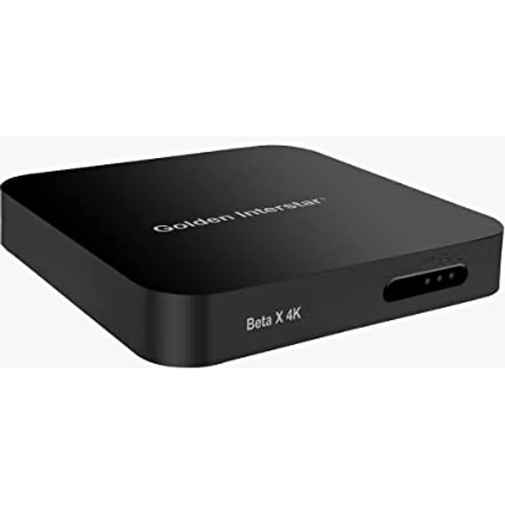 Golden Interstar Beta X 4K UHD Linux - Set Top Box Ultra HD 4K OTT Mediaplayer, 4K 60FPS Full HD HDR, 1 GB DDR4 RAM, 8 GB interner Speicher – Bild 3