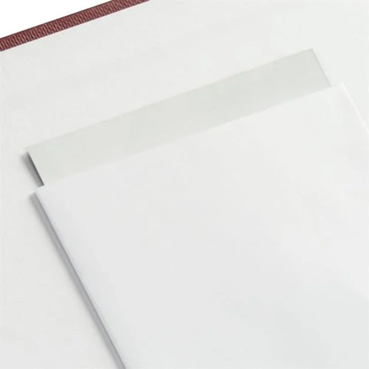 Hama Jumbo Fotoalbum, 36 x 32 cm, 50 weiße Seiten, 25 Blatt, mit Ausschnitt für Bildeinschub, Fotobuch schwarz – Bild 6