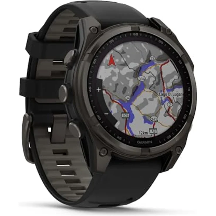 Garmin Fenix 8 Smartwatch, Multisport-GPS-Smartwatch mit großem Display, Schwarz – Bild 3