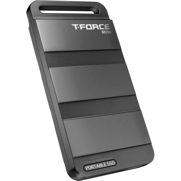 Team Group M200 Portable SSD 1 TB, USB-C 3.2 Gen 2x2 (20 Gbit/s), Graphene-Kühltechnologie, hohe Geschwindigkeit