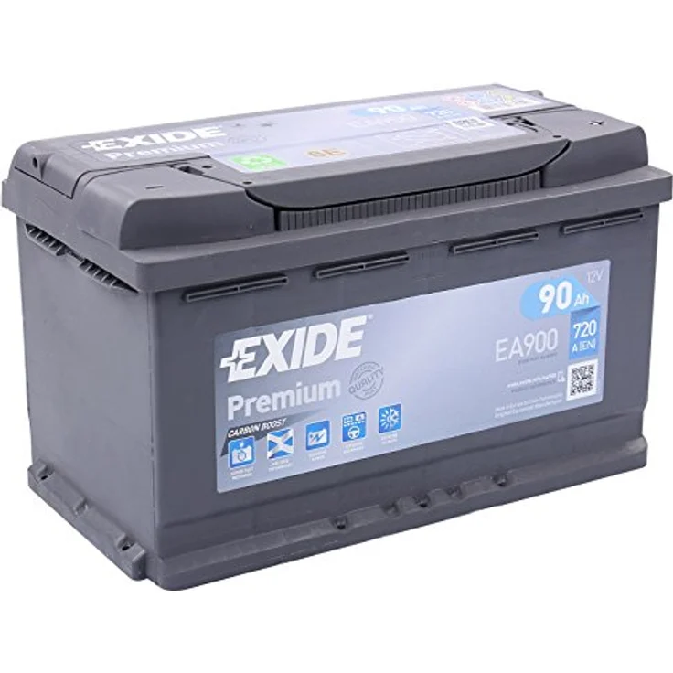 Exide EA900 Premium Carbon Boost Starterbatterie 12 V 90 Ah 720 A (EN), wartungsfrei, hohe Startleistung, langlebig – Bild 5