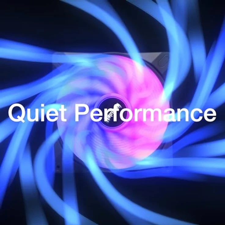 be quiet! Light Wings LX 140mm PWM high-speed Gehäuselüfter, ARGB-Beleuchtung mit mattem Design, hoher Luftdruck und ARGB-Kabel zur Reihenschaltung – Bild 4