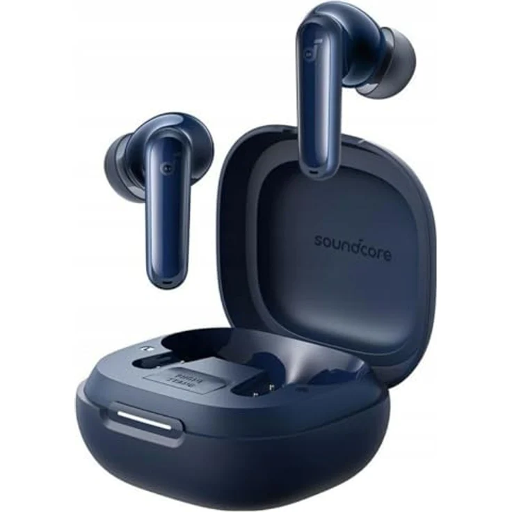Soundcore P40i Kabellose Kopfhörer Blau, Noise-Cancelling Kopfhörer mit langer Akkulaufzeit – Bild 1