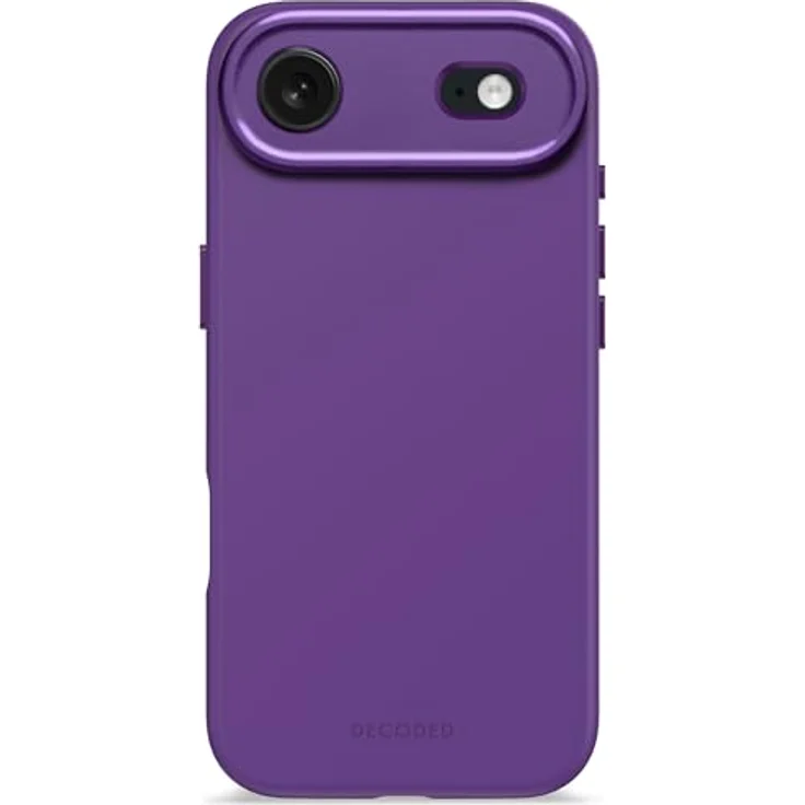 Decoded Silikonhülle für iPhone 17 Air, Premium Soft-Touch, Antibakterielle Beschichtung, MagSafe Kompatibel, Fallschutz, Hell Lila – Bild 1