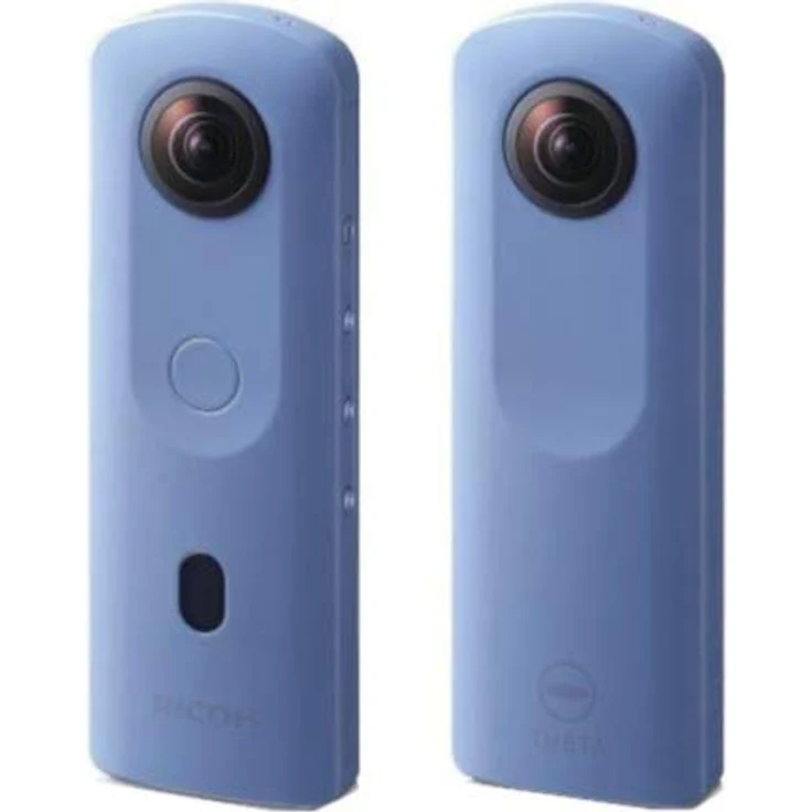 Ricoh Imaging RICOH Theta SC2 BLAU, 360°-Kamera mit Bildstabilisierung, hohe Bildqualität, High-Speed Datentransfer, Nachtaufnahmen mit geringen Bildrauschen, klein & leicht, für IOS und Android – Bild 5