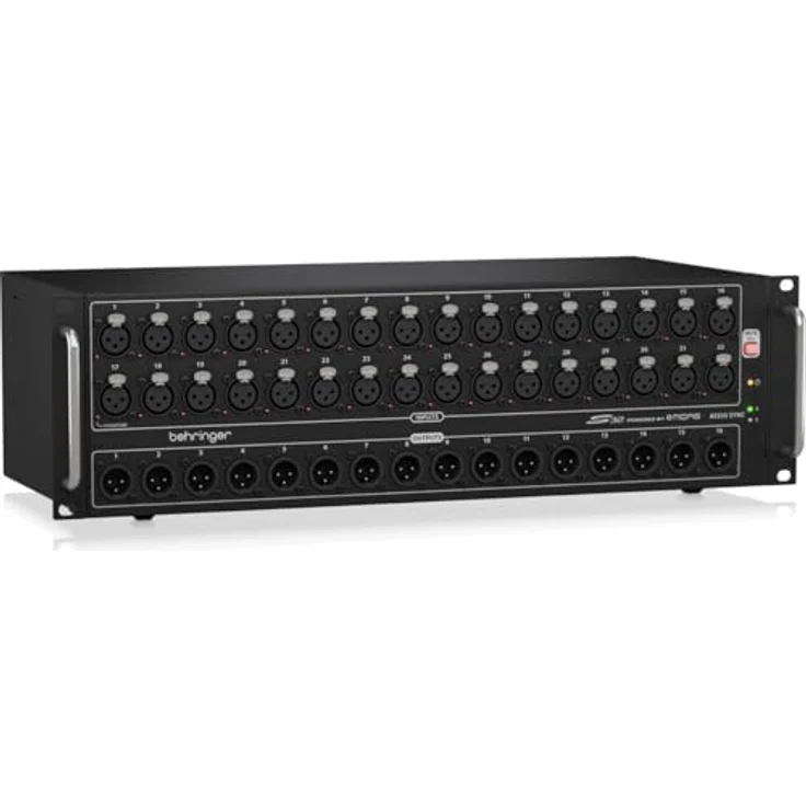 Behringer S32 I/O-Box mit 32 fernsteuerbaren Midas-Vorverstärkern, 16 Ausgängen und AES50-Netzwerk – Bild 3