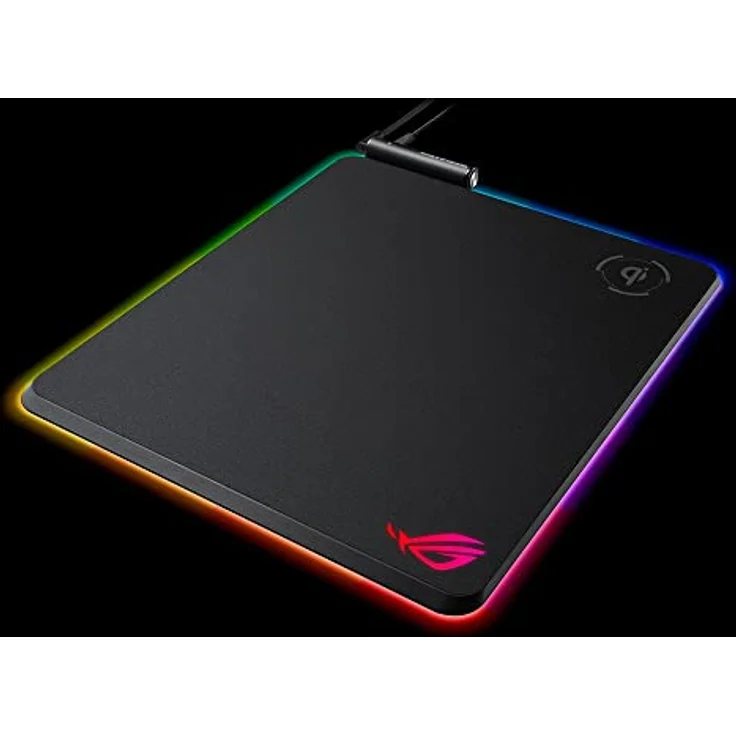 ASUS ROG Balteus QI RGB Gaming-Mauspad (drahtlose Ladefunktion, Aura Sync, USB-Passthrough, rutschfest) – Bild 6