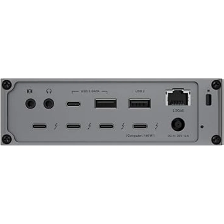 CalDigit TS5, Thunderbolt Station 5 mit 1m Thunderbolt 5 Kabel, hohe Anschlussvielfalt und schnelle Datenübertragung – Bild 2