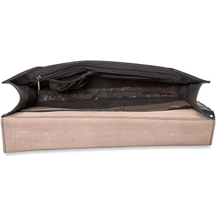 Picard Herren Aktentasche Toscana Rindsleder Schwarz, 35 Liter, Überschlag mit einem Steckschloss, gepolsterter Tragegriff, 8501636001 – Bild 5