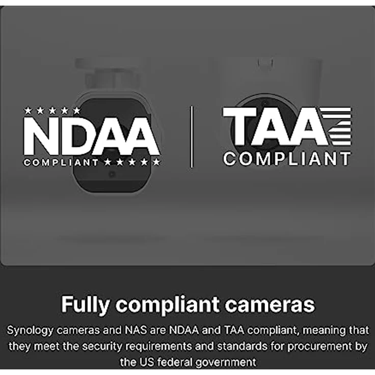 Synology TC500, Netzwerkkamera mit 2880 x 1620 Pixeln, Nachtsicht bis 30 Meter, Weiss – Bild 6