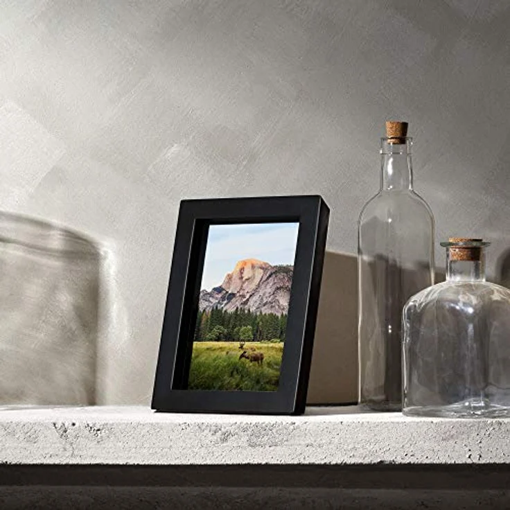Twelve South PowerPic | Bilderrahmen Stand mit integriertem Wireless 10W Qi Ladegerät (Schwarz) – Bild 6