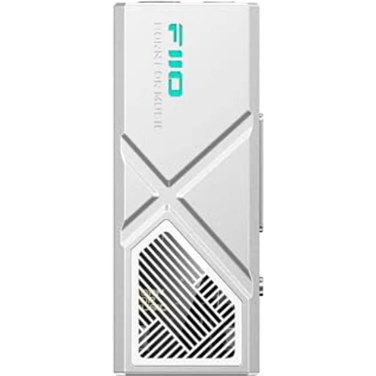 FiiO KA13, USB-DAC und Kopfhörerverstärker mit Gain-Schalter, Silber, 384 kHz/32 Bit, 4,4 mm und 3,5 mm Anschlüsse – Bild 2