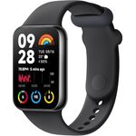 Xiaomi Smart Band 8 Pro Fitness-Tracker, 1,74" AMOLED Display, bis 20 Tage Akku, 5ATM, SpO2 Tracking, Schlaf-und Pulsüberwachung, 150+ Trainings Modi, Schrittzähler, Schwarz