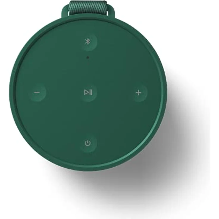 Bang & Olufsen Beosound Explore – Kabelloser tragbarer Bluetooth Outdoor-, Heim- und Reise-Lautsprecher, 27 Stunden Akkulaufzeit, wasserdichter 360° Lautsprecher + USB-C Ladekabel - Grün – Bild 3