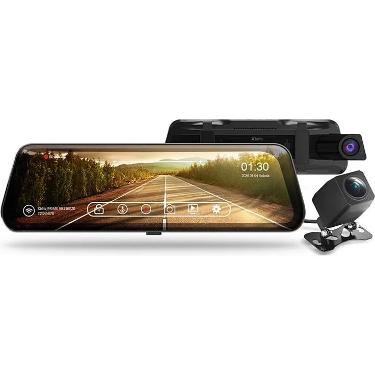 Xblitz Prime, Dashcam mit Full-HD-Aufnahme, kompaktem Design und einfacher Montage