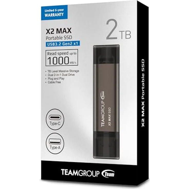 Team Group X2 MAX 2 TB, USB-Stick – Bild 9