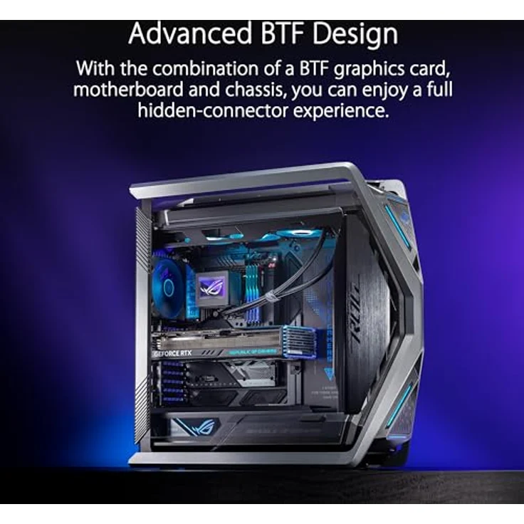 ASUS GR701 ROG HYPERION BTF ED Mini ITX¸ ATX, E-ATX, mATX PC Gehäuse, Schwarz – Bild 2