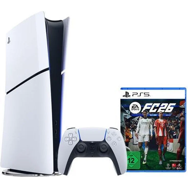 Sony PlayStation 5 Slim Digital Edition 825GB, Spielkonsole mit EA Sports FC 26