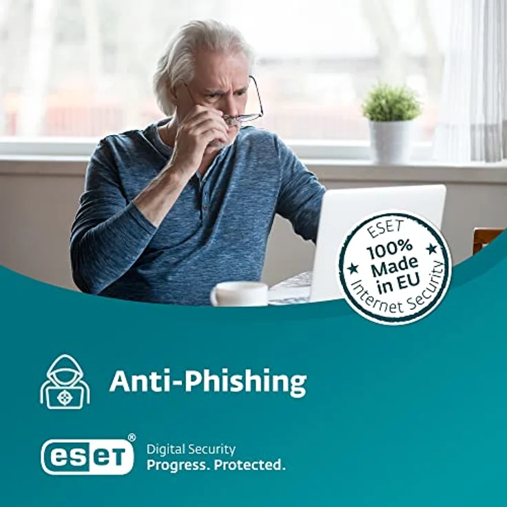 ESET Internet Security 2023 | 5 Geräte | 1 Jahr | Windows (11, 10, 8 und 7), macOS oder Android | Aktivierungscode in Standardverpackung – Bild 3