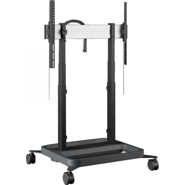 Vogels RISE 5305 MOTORIZED DISPLAY, TV Ständer mit motorisiertem Lift für Bildschirme bis 86 Zoll und 120 kg, Schwarz