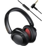 1MORE Sonoflow Pro HQ51, Drahtlose Kopfhörer mit ANC, 40-mm-Dynamiktreibern und bis zu 100 Stunden Akkulaufzeit, Schwarz