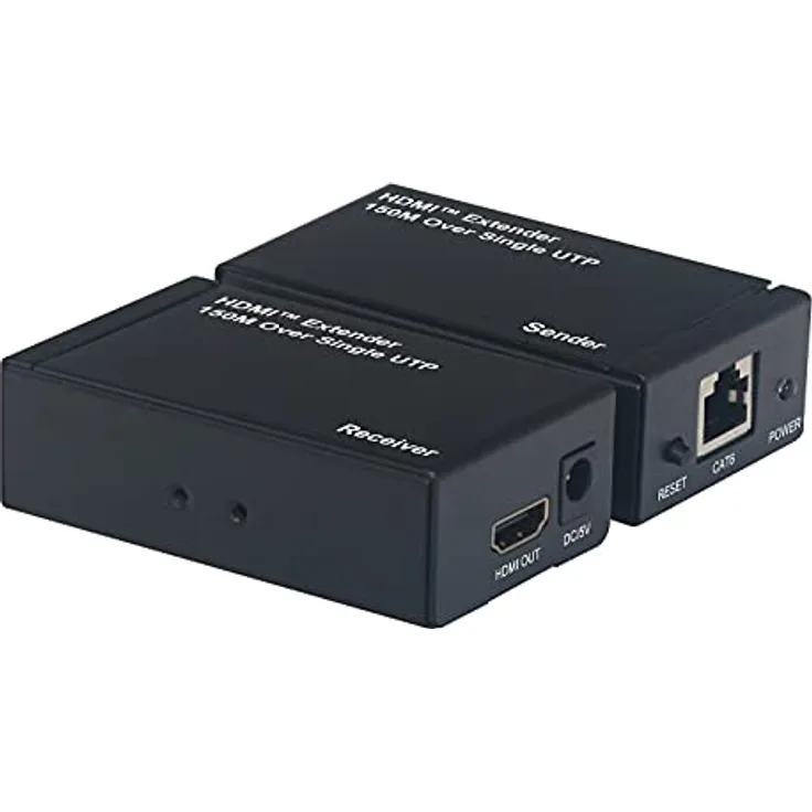 HDMI-Extender, 150 m, UTP, 1080p@60 Hz, Loop Out