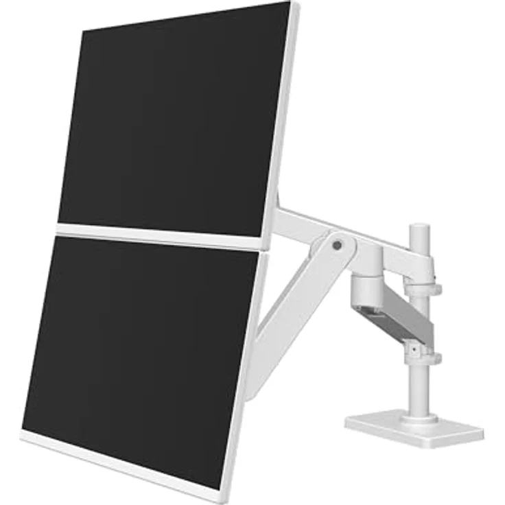 Ergotron LX Pro Arm Dual Display Stacking, Tisch Monitor Halterung für 34 Zoll Monitore, Weiss – Bild 4