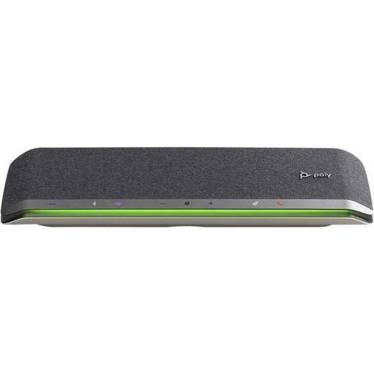 Polycom Poly Sync 60, Smarte Freisprecheinrichtung mit USB-/Bluetooth-Anschluss und klarer Sprachübertragung, blau