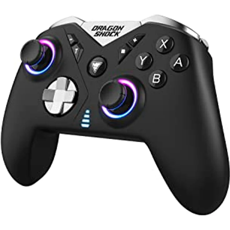 DRAGON SHOCK Nebula Pro Wireless Controller, kabelloses Gamepad für Nintendo Switch, schwarz – Bild 5