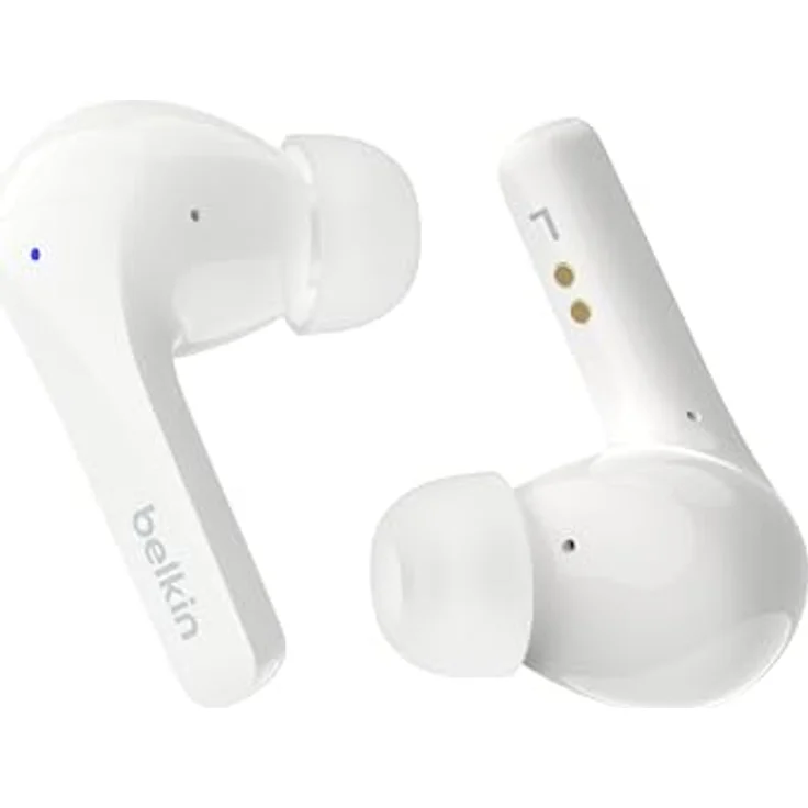 Belkin SOUNDFORM Motion True Wireless Earbuds (ANC, 24 h, Kabelgebunden, Kabellos), Kopfhörer, Weiss – Bild 2