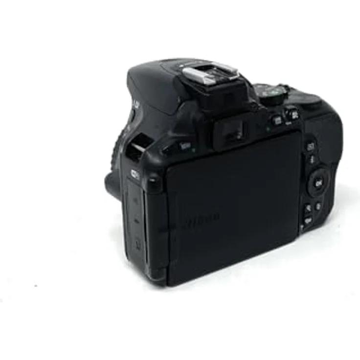 Nikon D5500, Spiegelreflexkamera mit 24,2 MP, 6000 x 4000 Pixel, CMOS und Touchscreen, Schwarz – Bild 4