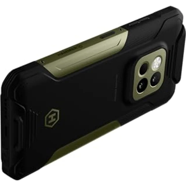 Hammer H Construction 2 5G Military Edition Ultra-Robustes Smartphone IP69, 50m Laser Lineal, 6+8GB RAM, Android 14, 50mpx Kamera mit Nachtsichtmodus, 6500mAh Akku mit Powerbank Funktion, NFC, 120Hz – Bild 5