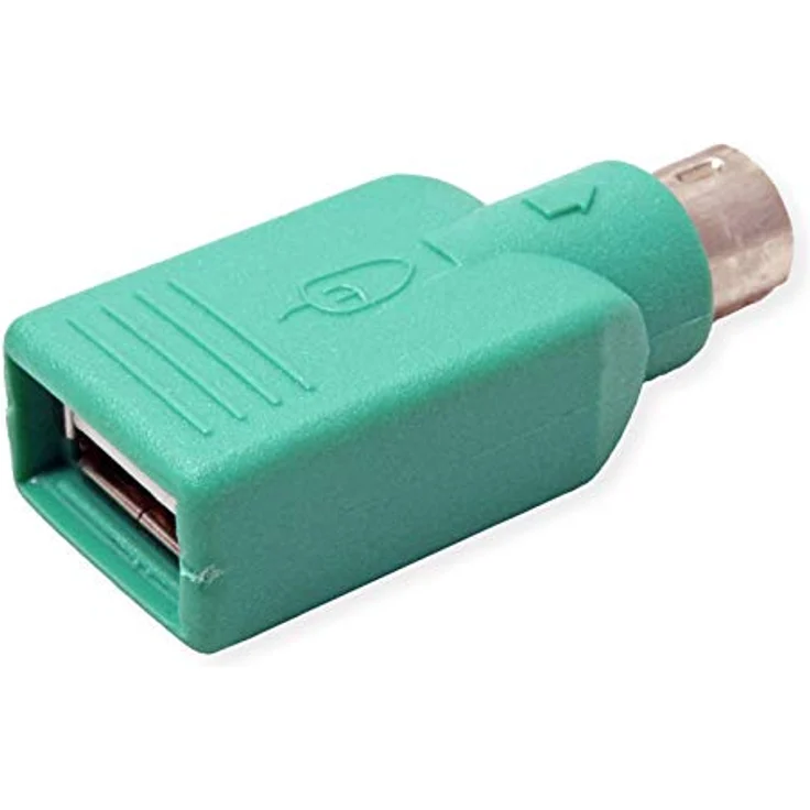 Value 12991072 PS-2 USB Maus-Adapter grün – Bild 3