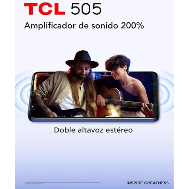 TCL 505 (128 GB, Space Gray, 6.75", 50 Mpx, 4G), Smartphone, Grau – Bild 8
