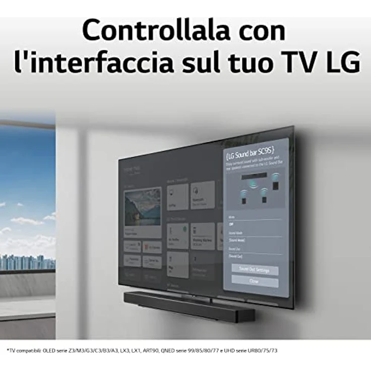 LG SC9S (220 W, 3.1.3 Kanal), Soundbar, Schwarz – Bild 5