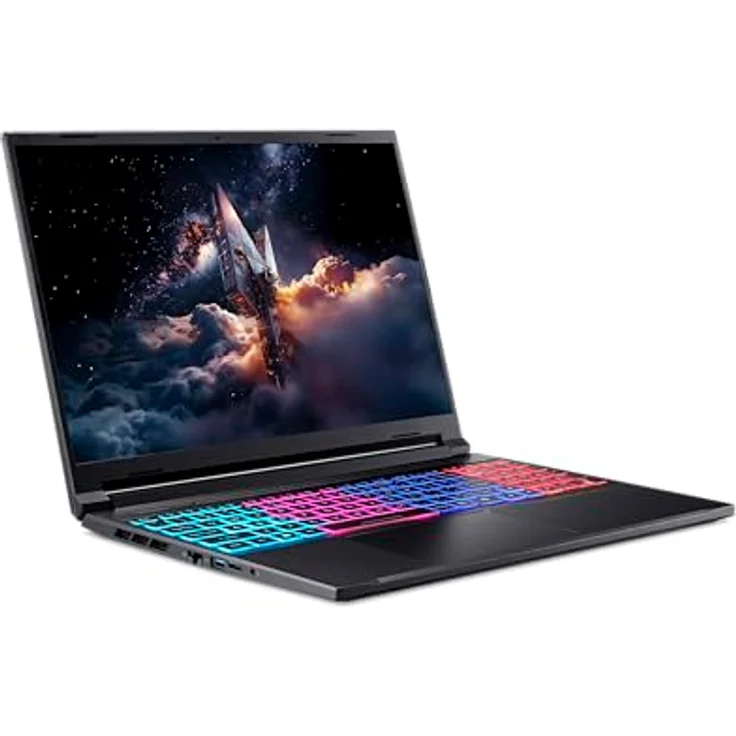 Acer Nitro V 16S AI ANV16S-41, Gaming Notebook mit 16 Zoll WUXGA 180Hz Display, AMD Ryzen 7, 32GB RAM, 1TB SSD, NVIDIA GeForce RTX 5060, Windows 11, Schwarz – Bild 2