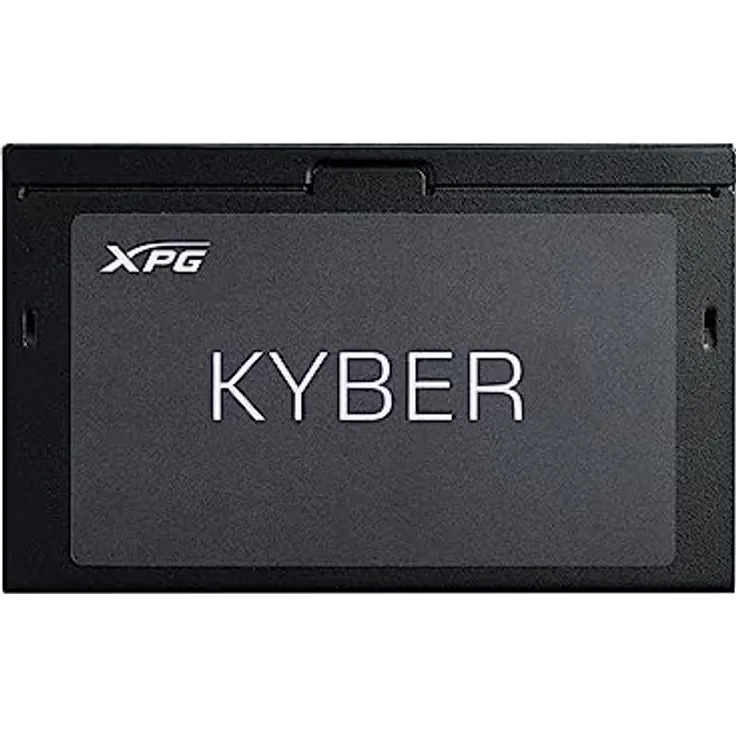 Adata XPG KYBER 650 W, ATX 3.0 Netzteil mit 80 PLUS Gold-Zertifizierung und intelligentem Lüfterkurvendesign, Schwarz