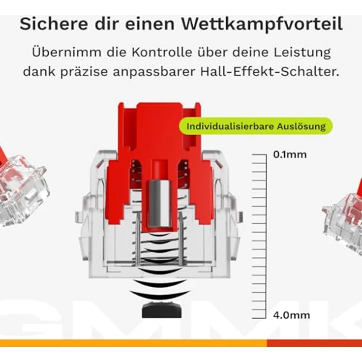Glorious Gaming GMMK 3 PRO HE: Rapid Trigger, 8K-Abrufrate, Hall-Effekt, modulares Aluminiumgehäuse, TKL 75%, Amerikanische QWERTY - Schwarz – Bild 3