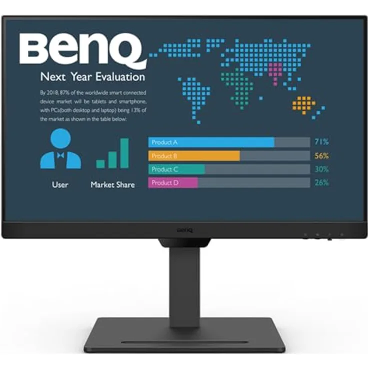 BenQ BL2790T, 27" Full HD Business-Monitor mit 100 Hz, Brightness Intelligence, Low Blue Light Plus und Flicker-Free Technologie